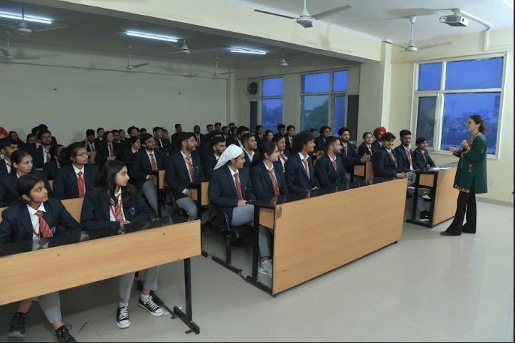 CGC Landran Students studying in Classrooms & E Classroom photo 4